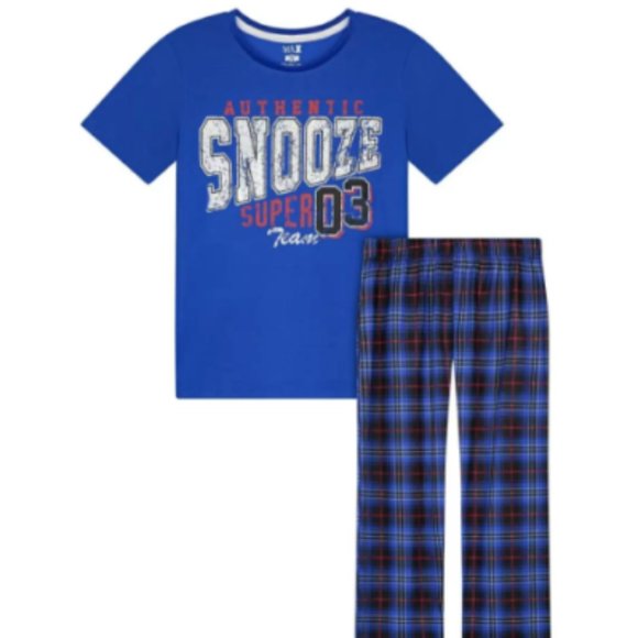 MAX & OLIVIA  Boy's  Pajama 2 Piece Set Pants and T-shirt 57449-MA NEW w TAGS - Picture 1 of 2